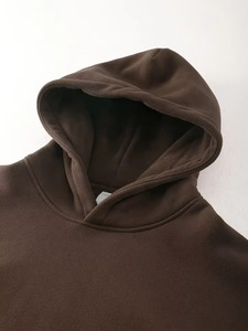 Sweat-shirt à capuche unisexe surdimensionné Sweat-shirt en coton avec logo personnalisé Sweat-shirt à capuche lourd pour hommes Vente en gros - Product Image 4