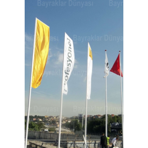 Customizable 3x5ft Vertical <b>Pole</b> <b>Flag</b> Satin Polyester Plastic Digital Printing Aluminum Fiberglass <b>Pole</b> Pennant Style <b>for</b> Cars - Product Image 6