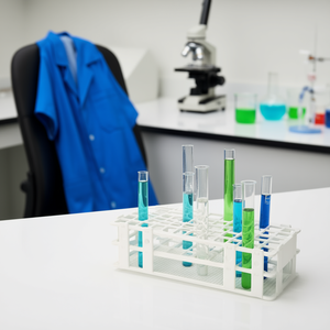 ด้ามจับตามหลักสรีรศาสตร์สำหรับชั้นวางหลอดทดลอง ใช้งานง่าย ผลิตภัณฑ์จากบริษัท Burkle GmbH - Product Image 3