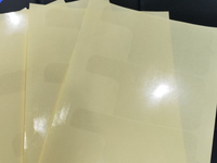 Étui de téléphone portable rigide en PET de qualité alimentaire, film protecteur brillant, transparent, soluble dans l'eau, faible viscosité, sans résidu