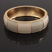 HF Crafts 'Bracelet de manchette en corne de buffle naturelle de haute qualité fait à la main Bracelets en cristal pour femmes à faible coût