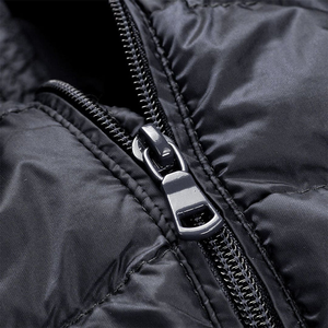 Heavy Insulated Hooded Winter Puffer <b>Jackets</b> for Men with Front Logo - Product Image 5