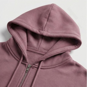 Sudadera con Capucha y Pantalones Deportivos de 400 g/m² con Logotipo Personalizado del Fabricante, Chándal con Cremallera de Lavado Ácido, Cómodo y de Calidad, Color Personalizado para Mujer - Product Image 4