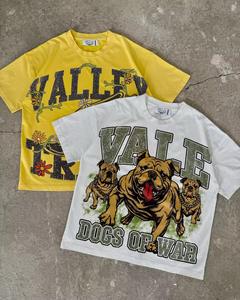 Nouveautés 2025 – T-shirt formel surdimensionné vintage en coton tricoté 100 % personnalisé pour homme, haute densité, tendance - Product Image 3