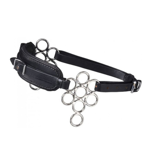 2025 meilleure vente de haute qualité taille personnalisée Western Horse Bits cuir nez multi-anneau Hackamore à bas prix personnalisé - Product Image 1