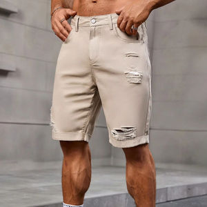 Pantalones cortos deportivos de estilo callejero para hombre, pantalones cortos de entrenamiento multifuncionales ajustados transpirables de secado rápido, tallas grandes para ropa informal - Product Image 3