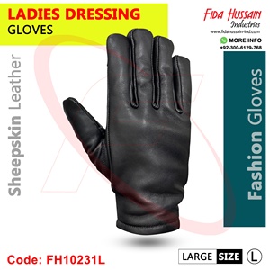 <b>Ladies</b> High Quality Winter Fancy <b>Leather</b> Safety <b>Gloves</b> Fashion Daily Wear with Excellent Grip Femme Gants - Product Image 4