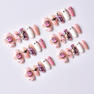 <span class=keywords><strong>Uñas</strong></span> a presión de gel pintadas a mano al por mayor, <span class=keywords><strong>uñas</strong></span> a presión hechas a mano de diseño personalizado de lujo para niños, <span class=keywords><strong>uñas</strong></span> degradadas - Product Image 4