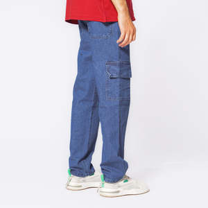 Vente en gros de nouveautés Pantalons stretch pour hommes Jean Pantalon Fashion Casual 2025 Blue Denim pour hommes Jeans Nouveau Service OEM de haute qualité - Product Image 4