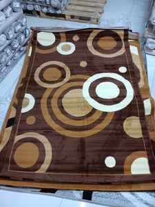 Alfombras Turcas Modernas de Polipropileno Jacquard Tejidas a Máquina, con Respaldo de Yute de Alta Calidad, Resistentes a las Manchas y de Pelo Alto - Product Image 4