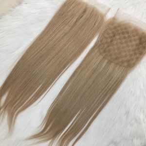 วิกผมลูกไม้ด้านหน้าแบบ100สีไฮไลต์ขนาด6x6ปิดด้วยลูกไม้แบบ HD - Product Image 3