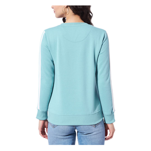 Sudadera estampada de alta calidad para mujer, camisa tejida de manga completa hecha a medida para invierno, venta al por mayor - Product Image 4