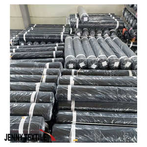 Tissu d'Abaya noir ITY coréen résistant aux plis, polyester et élasthanne, durable, facile d'entretien, lot en stock, meilleur prix pour les vêtements modestes - Product Image 1