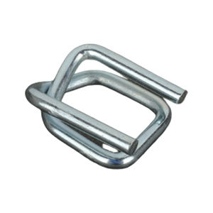 <b>Top</b> Most Selling Heavy-duty Silver Zinc Coated GI Galvanized Wire <b>Buckle</b> Strapping in 13-40MM for Cargo Packaging Usage - Product Image 1