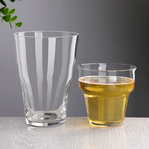 Vente en gros de gobelet en verre avec logo personnalisé <span class=keywords><strong>Nonic</strong></span> Pint Tumbler empilable Bar Restaurant Bière Tasse à café glacé Verres Fabricant de coffret cadeau - Product Image 5