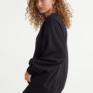 Sudaderas Personalizadas de Alta Calidad para Mujer, 100% Algodón, Sudadera Lisa Extra Grande, Top Corto para Entrenamiento, Sudaderas Lisas para Mujer - Product Image 3