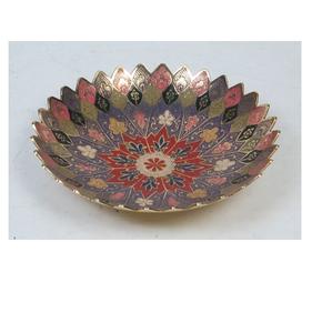 ชุดจานวางกลางโต๊ะอาหาร ผลิตภัณฑ์ขายดี ชามเสิร์ฟผลไม้ลายพิมพ์ ชามเสิร์ฟช็อคโกแลตสไตล์คลาสสิก - Product Image 3