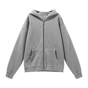 Sudadera con Capucha de Felpa Gruesa para Hombre, de Algodón de 410 g/m², Corte Regular, para Invierno, con Cierre, Impresión Personalizada, Transpirable - Product Image 6