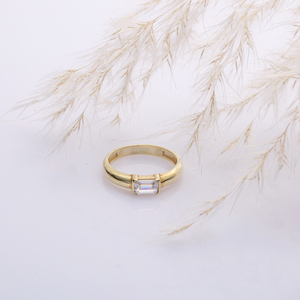 Clear Zircon Baguette Cut Venta al por mayor Plata de Ley 925 Pendientes de racimo hechos a mano turcos Joyería de mujer hecha a mano - Product Image 4