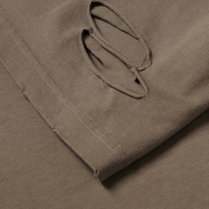 2025 nueva llegada precio al por mayor Camiseta con estampado personalizado para hombres peso pesado 100% algodón liso cuello redondo diseño camiseta desgastada - Product Image 6