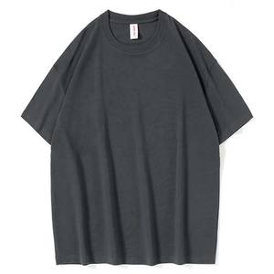 เสื้อยืดผ้าฝ้าย100% ขนาดใหญ่สำหรับผู้ชายและผู้หญิงเสื้อยืดฤดูร้อนออกแบบได้เอง - Product Image 1