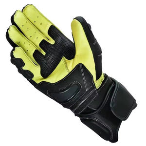 Guantes de carreras de dedo completo Unisex 2025, guantes de cuero transpirable al por mayor, precio barato, guantes de motocicleta de invierno - Product Image 2
