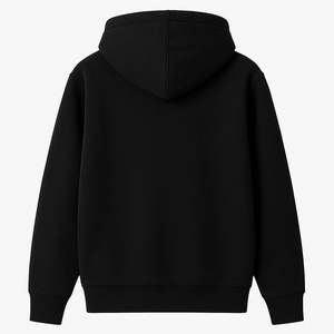 เสื้อมีฮู้ดแบบสวมศีรษะของผู้ชายผ้าฟลีซผ้าฝ้ายแบบกำหนดเองได้ - Product Image 2