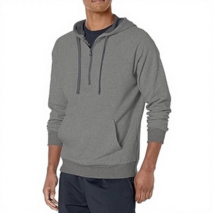 Sweat à capuche unisexe Mangoes Fashion, qualité supérieure, coton et fibre de bambou, respirant, élégant, demi-zip, vêtements de maternité - Product Image 1