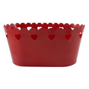 กระถางทรงรีพร้อมหินสีเทาใช้สำหรับทำสวนในร่ม/กลางแจ้งอุปกรณ์ตกแต่งสวนกระถางดอกไม้และเครื่องปลูกต้นไม้ - Product Image 4