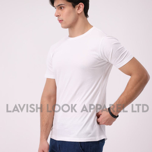 T-shirts ajustés réguliers respirants et écologiques 100% coton de haute qualité Logo personnalisable Tailles personnalisées Sérigraphie en soie - Product Image 2
