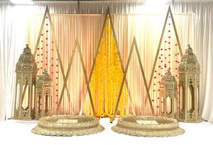 Escenario DE BODA Lámparas marroquíes Decoración Mesa DE BODA Linterna Escenario DE BODA Lámpara marroquí Pilares Decoración DST Exports EE. UU. - Product Image 6