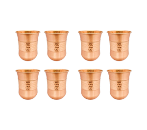 Gobelet 100% pur cuivre verre martelé cuivre gobelet verres à vin cuivre plaqué bière tasse au prix de gros - Product Image 6