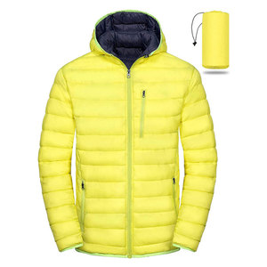 Chaqueta de Invierno Acolchada para Hombre, con Capucha, de Lona, de Alta Calidad y Bajo Precio, Diseño Único con Contraste de Color, Talla Personalizada para Adultos - Product Image 1