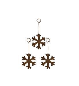 Ornements suspendus de Noël en métal grands accessoires décoratifs pour les fêtes de Noël configurations de célébration de vacances de bureau - Product Image 6