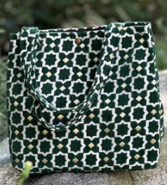 Sac fourre-tout avec motif marocain - Product Image 3