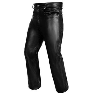 Pantalon de moto en cuir coupe-vent grande taille personnalisable pour homme 2026 – Style motard classique – Vente en gros - Product Image 2