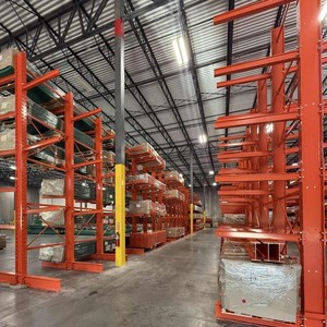 Fabricante de Vietnam, precio competitivo, hecho de brazo de base de acero, estantería voladiza galvanizada para control de existencias de almacén - Product Image 3