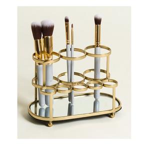 ที่ใส่แปรงแต่งหน้าโลหะสีชมพูที่ใส่แปรงแต่งหน้าดีไซน์ใหม่ล่าสุด - Product Image 4