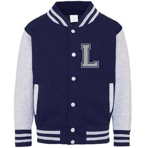 2025 Nueva Universidad personalizada de talla grande gran oferta chaquetas béisbol personalizado Letterman venta al por mayor chaquetas en blanco mujer Varsity chaqueta - Product Image 1