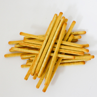 Bâtonnets de biscuits faibles en gras aux fruits et légumes, 55g, saveurs thé sucré et chocolat, avec saveurs café et nori, personnalisables
