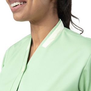 Fabrication sur mesure, couleur verte, service OEM de luxe de qualité supérieure, gommage hospitalier tendance été pour femmes vendant un gommage d'allaitement - Product Image 3