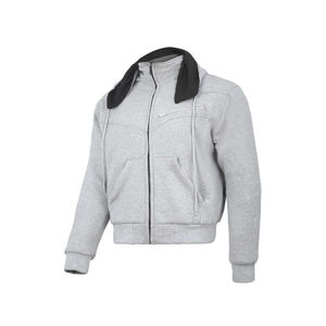 Sudaderas con capucha con cremallera de alta calidad personalizadas con precio al por mayor Capucha con cremallera en lana Cordón Peso pesado Diseño único Sudaderas con capucha elegantes - Product Image 2