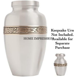 High Quality Custom Color Metal Cremation Urns Personalized Garden Burial <b>Keepsake</b> Jar for Adult <b>Memorial</b> Ashes Wholesale Price - Product Image 5