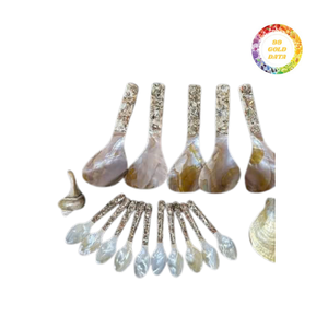 Cuillères en nacre lustrée pour améliorer vos créations culinaires - Product Image 1