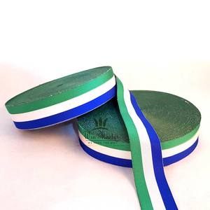 Vente de haute qualité Regalia Ruban | Maçonnique Regalia Personnalisé Stripe Moire Gros-Grain Rubans médaille ruban - Product Image 1