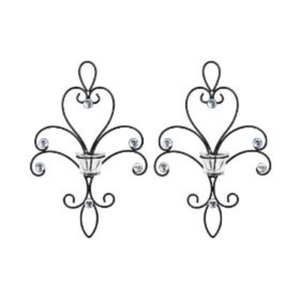 Vente en gros de bougeoirs en métal de qualité créative, photophore, scones muraux décoratifs d'intérieur, prix raisonnable pour Noël - Product Image 5