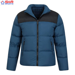 Chaqueta acolchada de ropa de calle personalizada con servicio OEM para hombre, chaquetas sólidas de invierno para hombre, chaquetas acolchadas de moda para exteriores para hombre a la venta - Product Image 5
