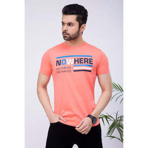 เสื้อยืดคอกลม Casey ผ้าฝ้าย 100% น้ำหนัก 250 กรัม ทรงหลวม ผ้าเจอร์ซีย์เนื้อหนัก พิมพ์ลายซิลค์สกรีน - Product Image 1