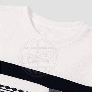 T-shirt sur mesure pour hommes 100% coton tricoté grande taille durable-disponible avec logo personnalisé prix de gros - Product Image 3