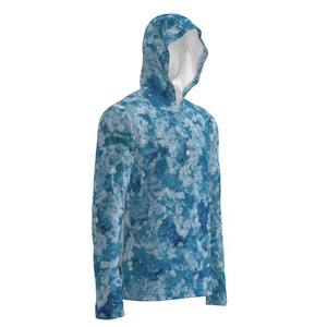 Sweats à capuche de pêche anti-rides pour hommes de qualité supérieure logo personnalisé/couleur vente à chaud dernière conception vêtements de sport - Product Image 2